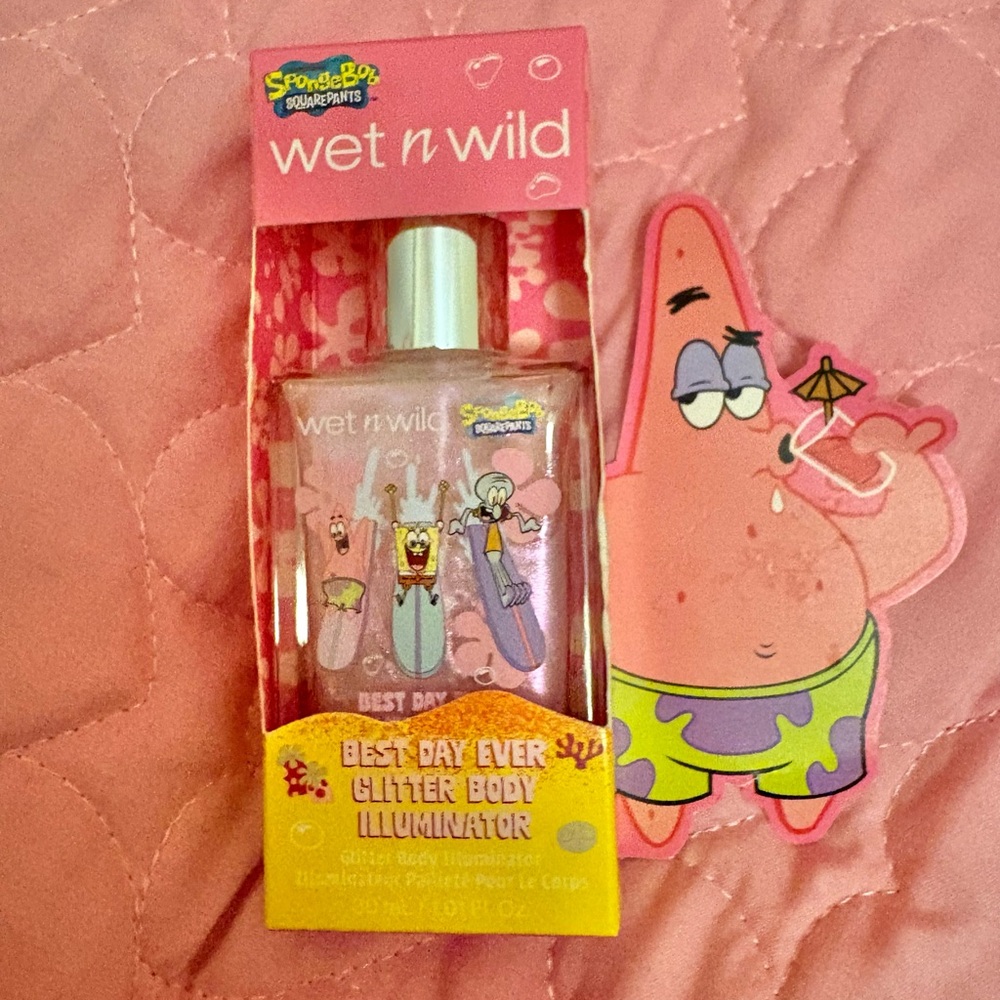 Wet n Wild SpongeBob Glitter Body Illuminator - Yellow